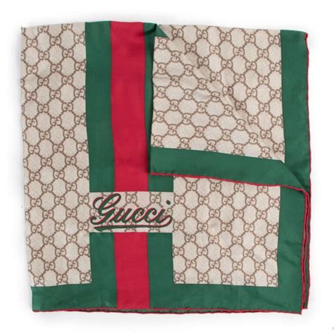 original Gucci silk scarf